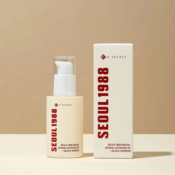K‑SECRET - SEOUL 1988 Serum: Retinal Liposome 2% + Black Ginseng 30ml